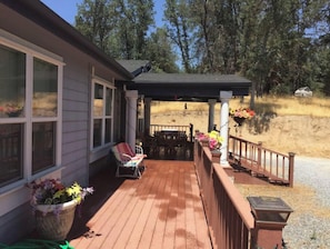 Wrap around porch around the home
