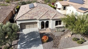 Front of the House, arial view