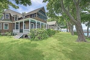 Looking at our house from the East side 