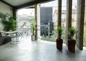 hammock in balcony