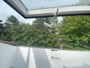 Blick von der Unterkunft