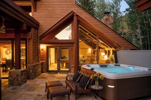 The Ultimate in Outdoor Living -  Enjoy private, nature surrounded living spaces, with luxurious patio seating, and a brand new deluxe Spa.