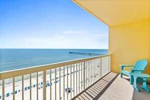 Balcony with gulf views