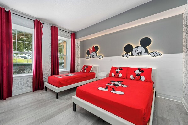 Mickey & Minnie Bedroom