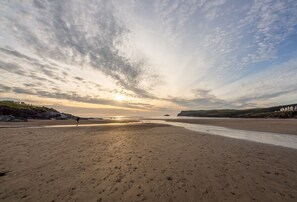 The wonderful Polzeath Beach