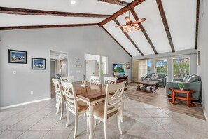 Dining and living room