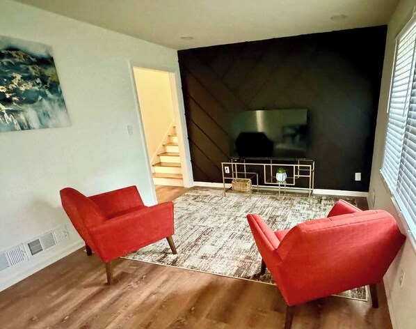 Relax and entertain in the main receiving room
