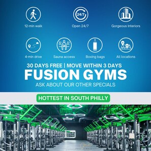 Kickstart your fitness journey with a complimentary 30-day membership at Fusion Gym for guests who move in within 3 days of booking. Stay active and energized during your stay!