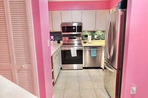Kitchen with stainless steel appliances (2)