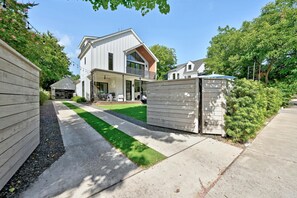 Gated entry to your home. 
