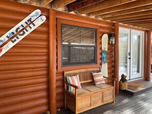 Covered patio