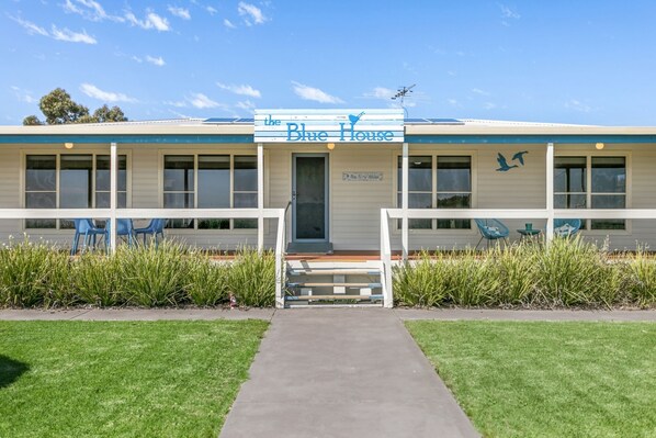 The Blue House Frontage