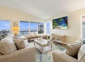 Large open living area with amazing views