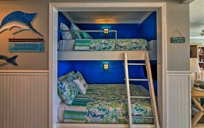 Twin over full bunks