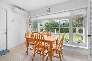 Wonderful eat in kitchen space with large windows - 38 Monomoyic Way Chatham Cape Cod-Poppy's Place-NEVR