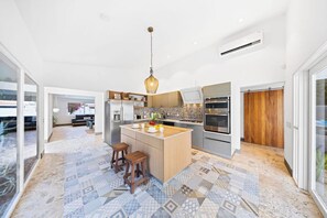 Cook up a storm in our fully equipped kitchens! With all the modern amenities and a seamless flow to cozy dining areas, you'll feel right at home whether preparing a snack or a family feast.