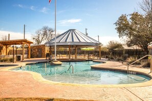 Your ideal spot for leisure awaits! Garrison in Gruene guests will appreciate The Oasis pool with sun shelf.