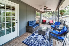 Covered Deck | Outdoor Seating