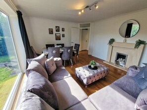 Relax with family and friends in our super stylish living space