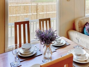 Dining Area | Shirley’s Haven - Emmotland Holidays, Driffield
