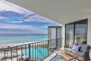 Private balcony