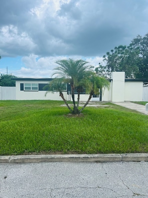 front of the home