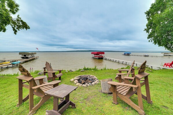 Alanson Vacation Rental | 4BR | 2.5BA | 1,500 Sq Ft | Steps Required