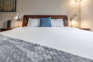 Comfortable king bed