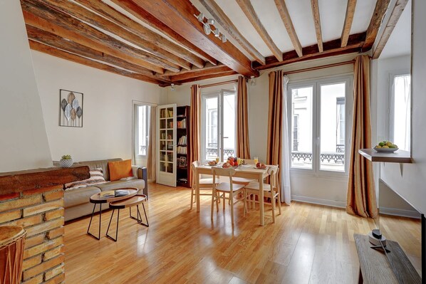 The living area