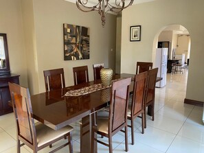 Dining area