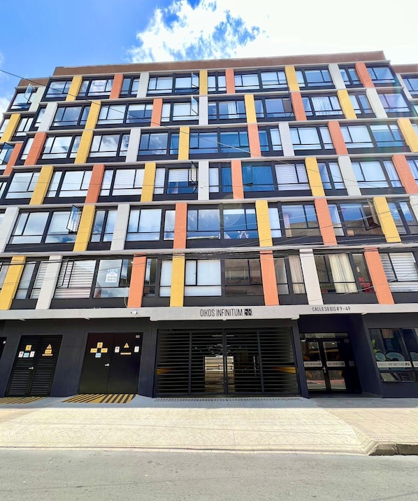 Fassade der Unterkunft