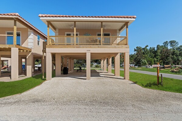 The beautiful and spacious 2 BR, 2 BA with a huge porch.