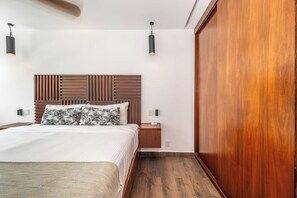 Charming bedroom with soft linens and a tranquil atmosphere
