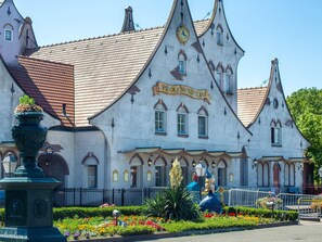 Blick von der Unterkunft