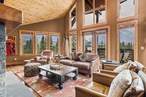 main living area with smart tv