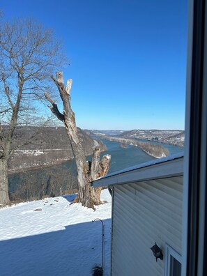 Vue depuis l’hébergement