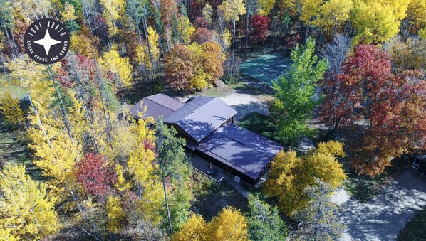 The Clubhouse at True North, overhead view