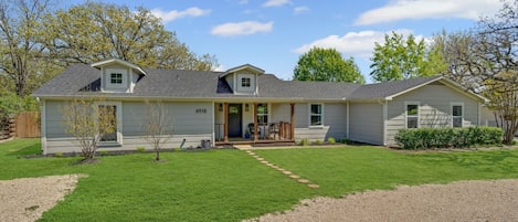 Front of the house