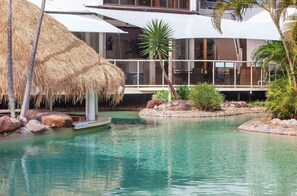 Lagoon style shared pool - heated