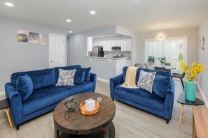 Our cozy living room