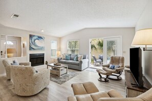 Direct Access to the Yard from Living Room