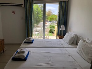 Ground floor apartment leading to private patio and garden