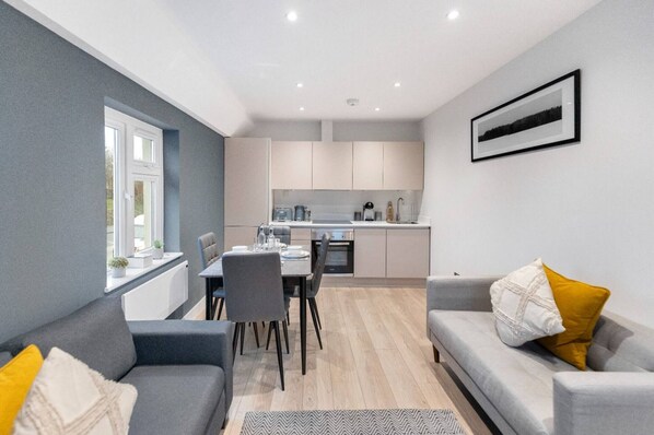 Open-Plan Living & Dining Area