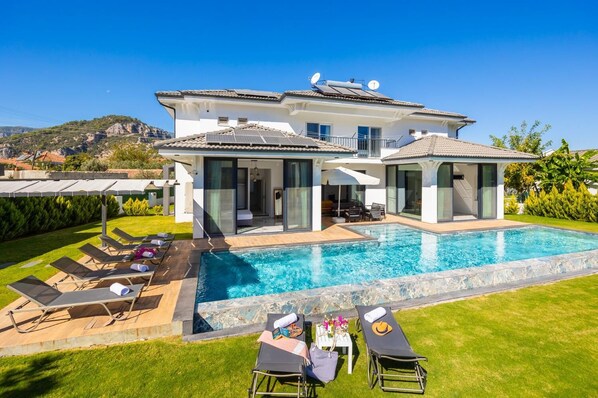 Beautiful villa with private pool, terrace, and garden