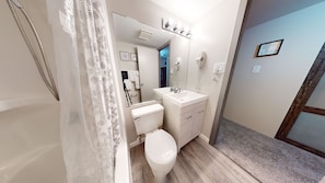 Indoors, Sink, Bathroom, Toilet, Painting
