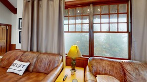 Furniture, Indoors, Living Room, Couch, Lamp