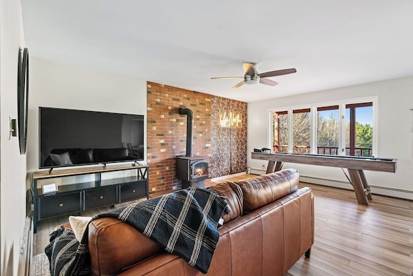 All new furniture in the lower level living space.