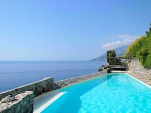 Activities, Balcony / Terrace / Patio, Building Exterior, Garden, Pool, Room Detail, Spring, Summer, Wellness