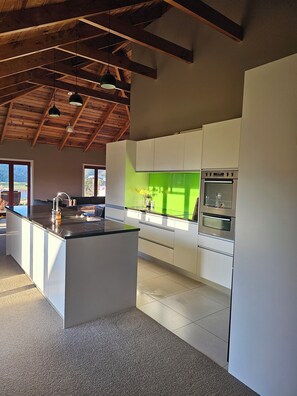 Kitchen with afternoon sun