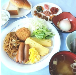 Repas de petit déjeuner
